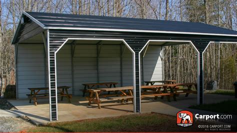 Outdoor Metal Pavilions & Picnic Shelters For Sale